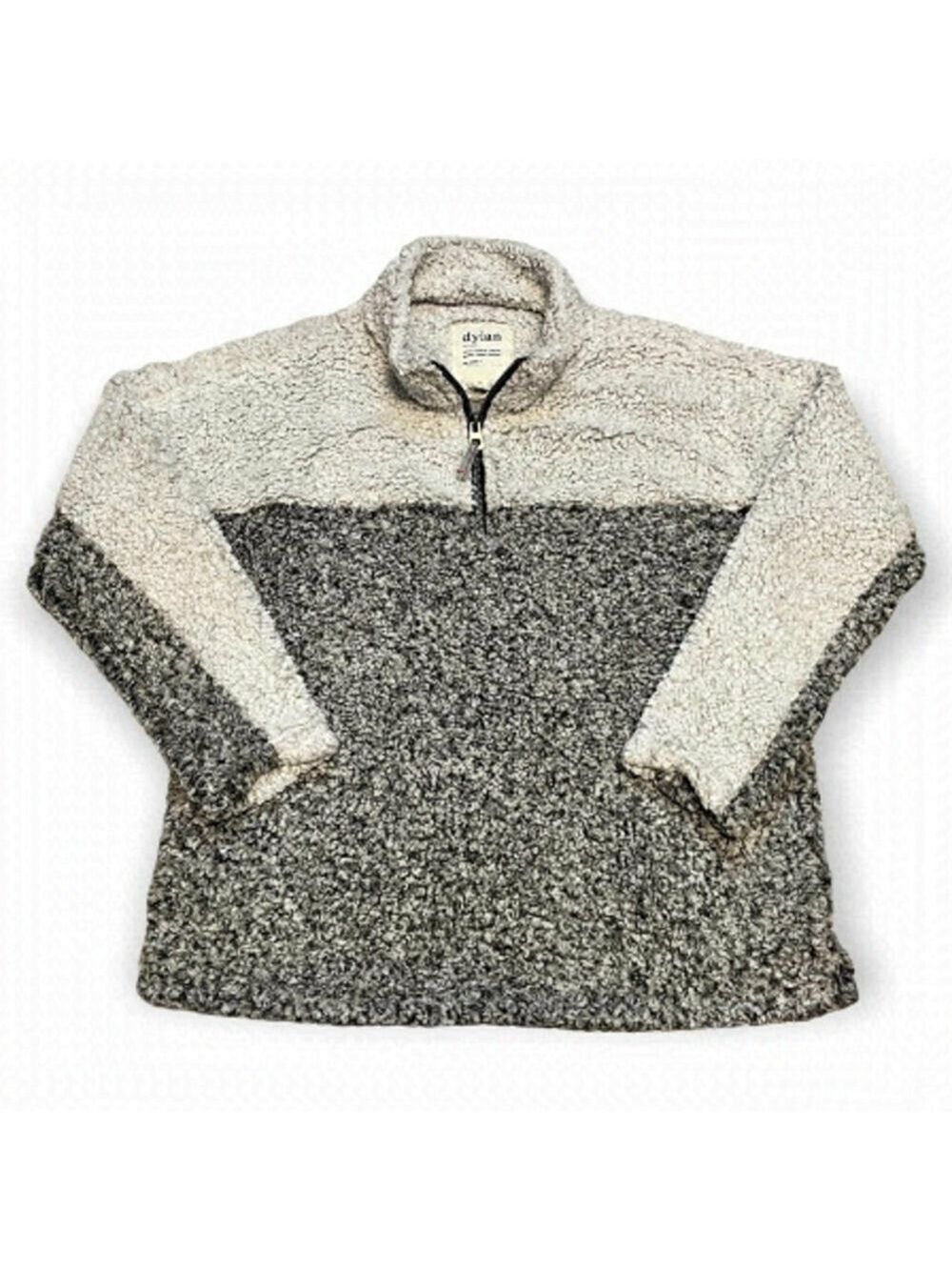 Dylan Los Angeles Luxury Dream Sherpa Fleece Designer Jacket - Womens Medium